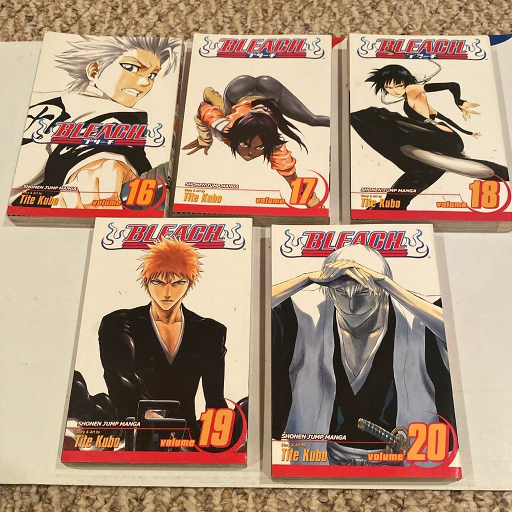 Bleach Manga Paperbacks - Volumes 16-20